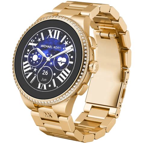 michael kors smartwatch white|michael kors smartwatch gen 6.